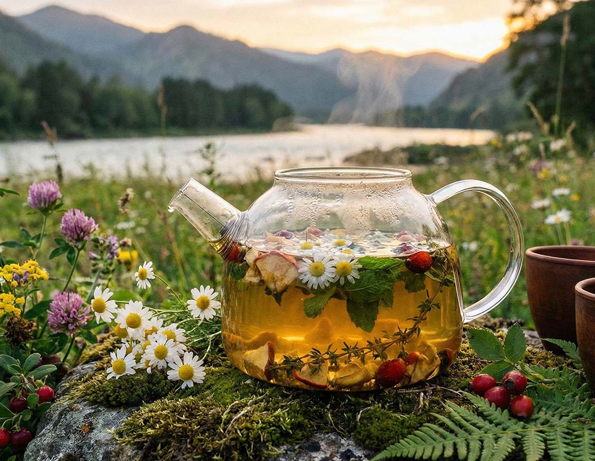 Plante ecologice și infuzie naturală